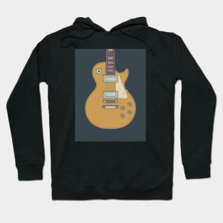 Gold Top Rock LP Guitar Hoodie